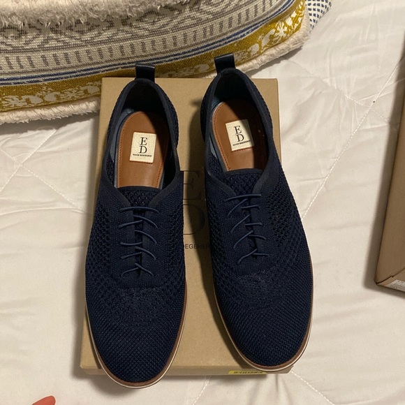 Ellen Degeneres navy Oxford shoes - Picture 2 of 10
